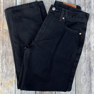 Levi’s 550 relaxed fit men’s black denim jean pants size 31x30